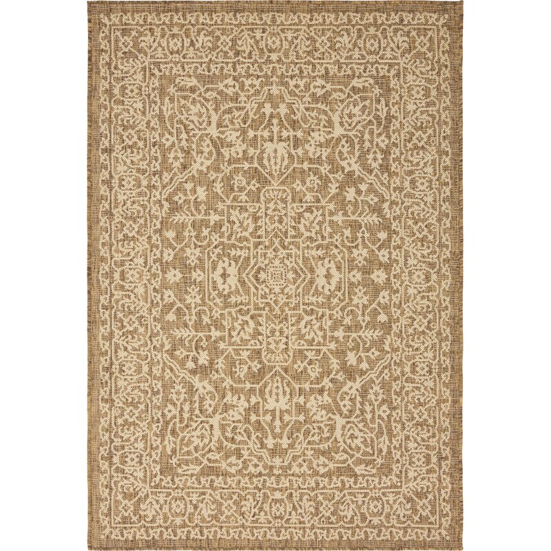 brown outdoor rug